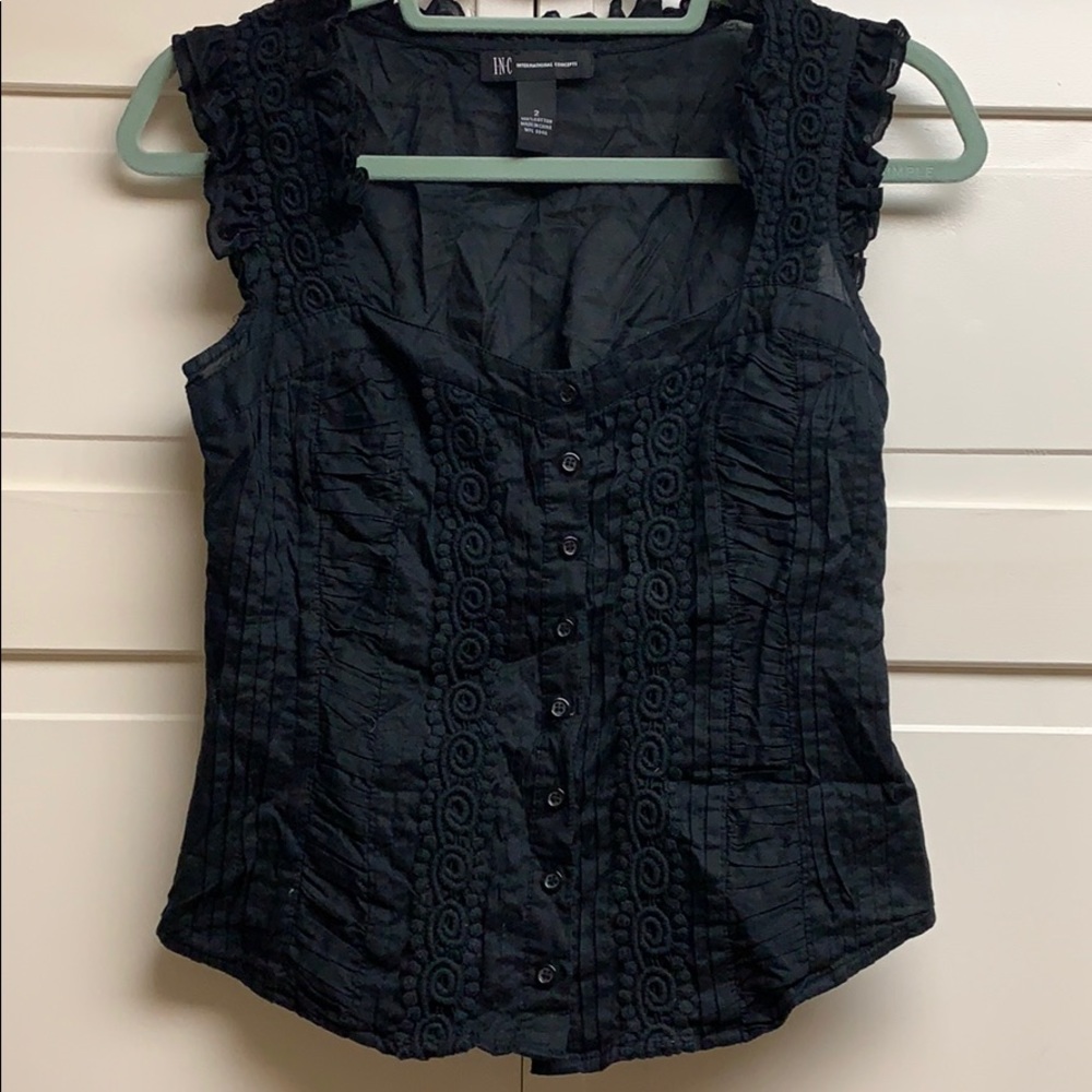Black summer top